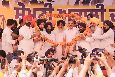 SAD rally in Patiala